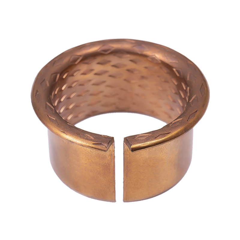 Douille en bronze à bride en forme de diamant, rainure d'huile en forme de diamant HZ090F