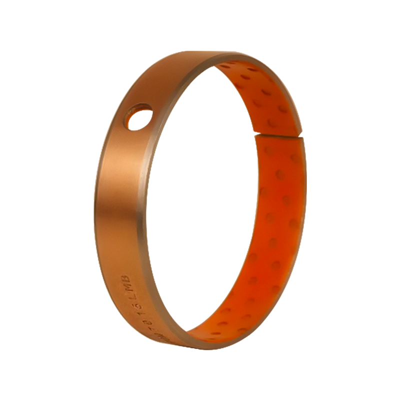 Roulement de lubrification limite en cuivre fritté poreux POM/remplissage (orange) HZ2L de type 2