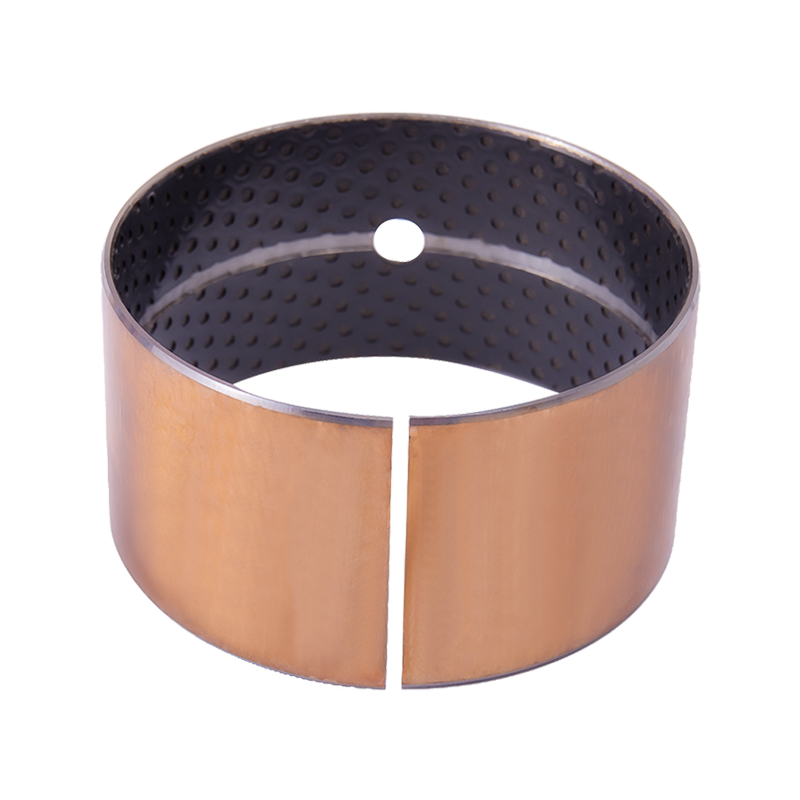 Palier de lubrification limite en acier à faible teneur en carbone POM/charge au plomb (noir) HZ2X