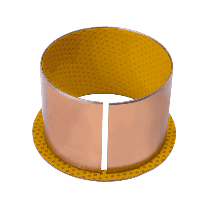 HZ2Y Roulement de lubrification limite en cuivre fritté poreux POM/remplissage (jaune)